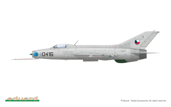 Eduard 1/48 EFKA Mig-21F-13 in Czechoslovak Service (Limited Edition)