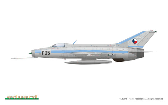 Eduard 1/48 EFKA Mig-21F-13 in Czechoslovak Service (Limited Edition)