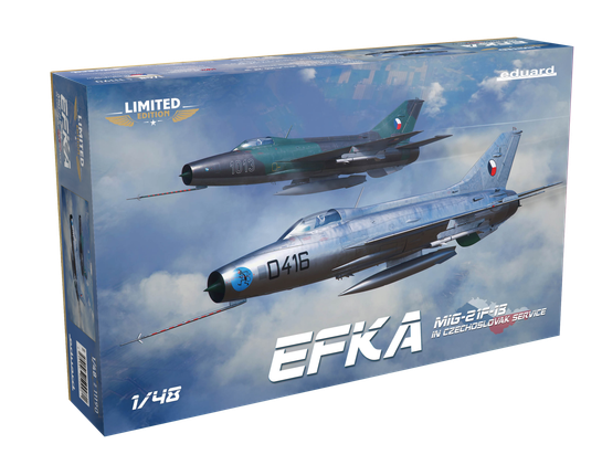 Eduard 1/48 EFKA Mig-21F-13 in Czechoslovak Service (Limited Edition)