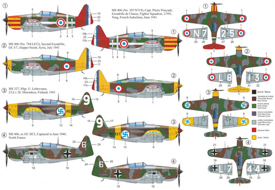 RS Models 1/72 Morane-Saulnier M.S.406 