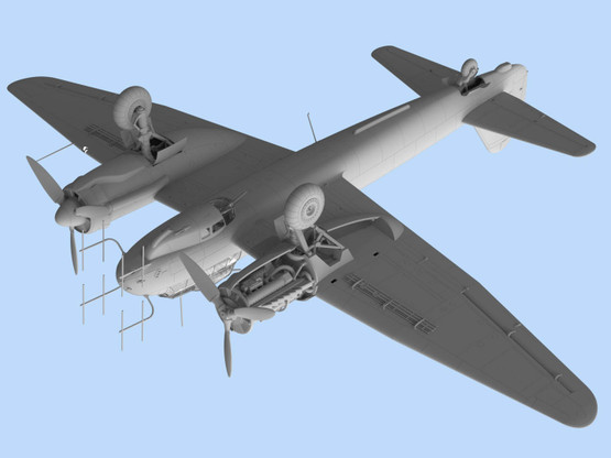 ICM 1/48 Ju 88C-6b WWII German Night Fighter