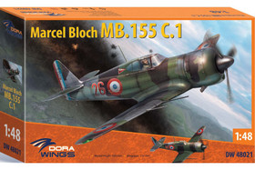 Dora Wings 1/48 Marcel Bloch MB.155 C.1