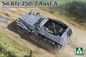 Takom 1/35 Sd.Kfz. 250/7 Ausf. A Leichter Schutzenpanzerwagen Schwerer Granatwerfer