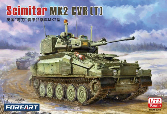 Foreart 1/72 Scimitar Mk2 CVR (T)