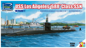 Riich.Models 1/350 USS Los Angeles '688' Class SSN w/DSRV-1