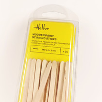 Heller puinen maalinsekoitustikku, 25kpl