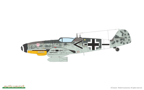 Eduard 1/72 Gustav Pt.2 Bf 109G-6 late & Bf 109G-14 (Limited Edition DUAL COMBO)