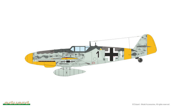 Eduard 1/72 Gustav Pt.2 Bf 109G-6 late & Bf 109G-14 (Limited Edition DUAL COMBO)