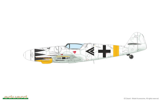 Eduard 1/72 Gustav Pt.2 Bf 109G-6 late & Bf 109G-14 (Limited Edition DUAL COMBO)