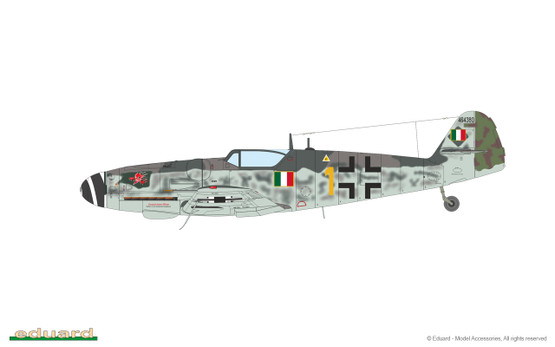 Eduard 1/72 Gustav Pt.2 Bf 109G-6 late & Bf 109G-14 (Limited Edition DUAL COMBO)