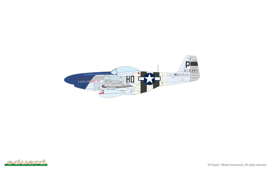 Eduard 1/72 Aces of The Eighth P-51D Mustang (Limited Edition DUAL COMBO)