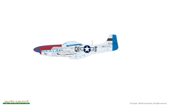 Eduard 1/72 Aces of The Eighth P-51D Mustang (Limited Edition DUAL COMBO)