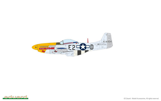 Eduard 1/72 Aces of The Eighth P-51D Mustang (Limited Edition DUAL COMBO)