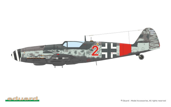 Eduard 1/72 Bf 109G-6/AS & Bf 109G-14/AS Gustav Pt. 3 (Limited Edition DUAL COMBO)