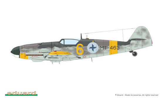 Eduard 1/72 Bf 109G-6/AS & Bf 109G-14/AS Gustav Pt. 3 (Limited Edition DUAL COMBO)