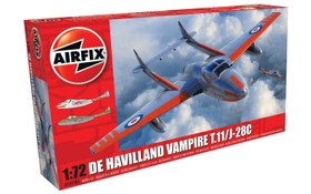 Airfix 1/72 DeHavilland Vampire T.11/J-28C