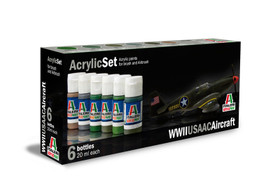 Italeri WWll USAAC Aircraft maalisetti 6x20ml