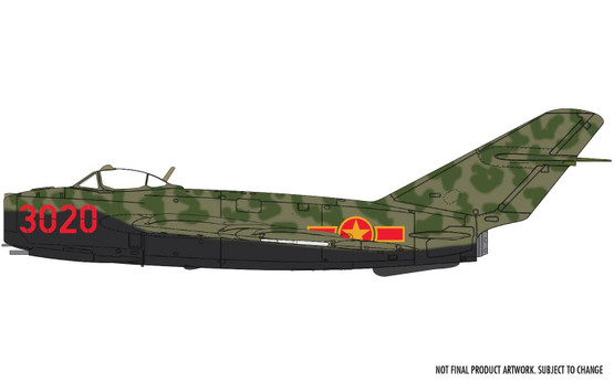 Airfix 1/72 Mikoyan-Gurevich MiG-17F 'Fresco' (Shenyang J-5)