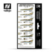 Vallejo Model Air 71.607 Soviet/Russian colors MiG-21 “Fishbed” from 50’s to 90’s maalisetti 8x17ml