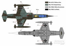 Kinetic 1/48 F-104G Luftwaffe Starfighter