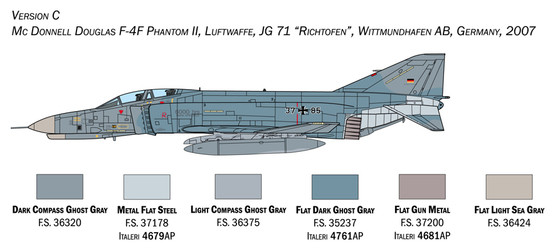 Italeri 1/72 F-4 E/F Phantom II