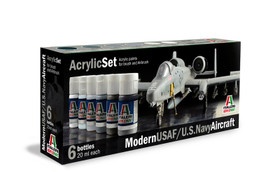 Italeri Modern USAF/U.S. Navy Aircraft maalisetti 6x20ml