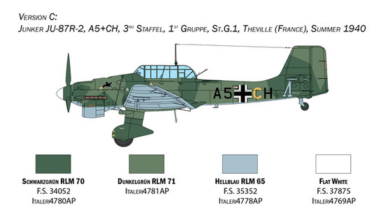 Italeri 1/48 Junkers Ju87B Stuka