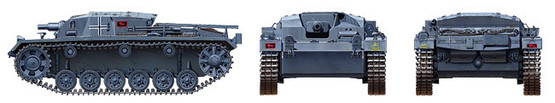 Tamiya 1/35 Sturmgeschütz III Ausf.B (Sd.Kfz.142)