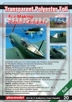 Plus Model Läpinäkyvä levy 0,5mm