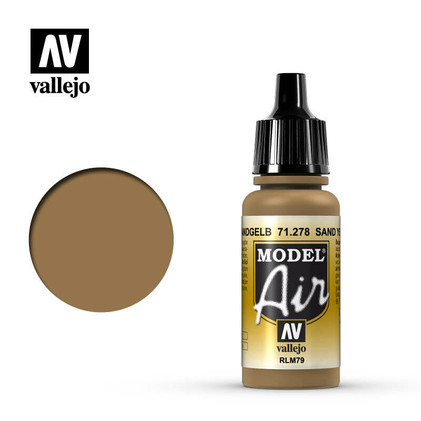 Vallejo Model Air 71.278 Sand Yellow RLM79