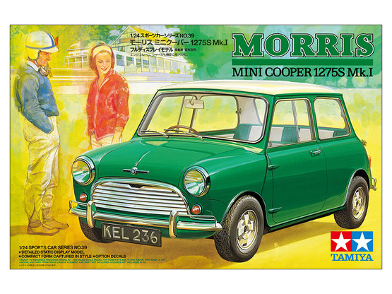 Tamiya 1/24 Morris Mini Cooper 1275S Mk.I