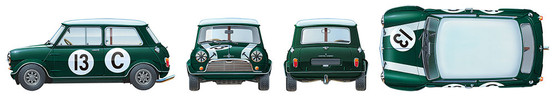 Tamiya 1/24 Morris Mini Cooper Racing