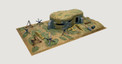 Italeri 1/72 Bunker and Accessories