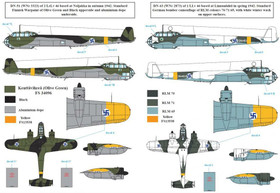 S.B.S model 1/48 Dornier Do-17Z in Finnish Service siirtokuvat