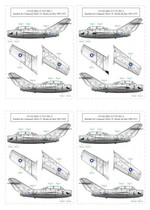 S.B.S model 1/72 Mig-15 UTI Finnish Air Force siirtokuvat
