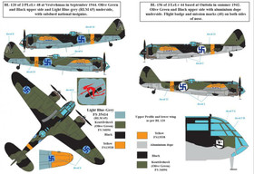 S.B.S model 1/72 Bristol Blenheim Mk.I-II in Finnish service siirtokuvat