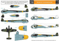 S.B.S model 1/72 Dornier Do-17 Z in Finnish Service siirtokuvat