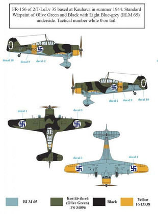 S.B.S model 1/72 Fokker D.XXI (Twin Wasp Engine) in Finnish Service siirtokuvat