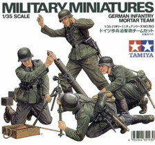 Tamiya 1/35 German Infantry Mortar Team