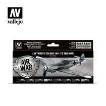 Vallejo Model Air 71.166 Luftwaffe Colors 1941 to End-War maalisetti 8x17ml