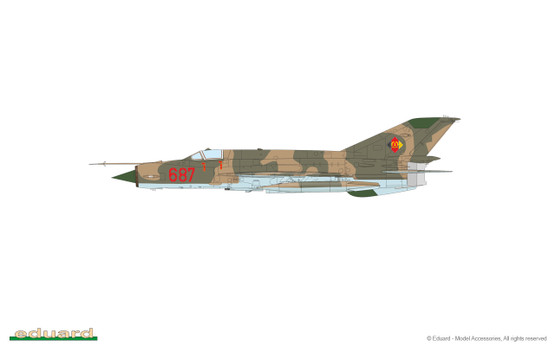 Eduard 1/72 MiG-21MF Fighter Bomber (Weekend Edition)