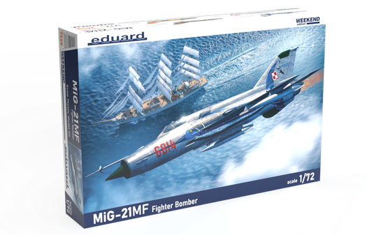 Eduard 1/72 MiG-21MF Fighter Bomber (Weekend Edition)