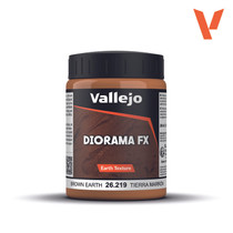 Vallejo Diorama FX 26.219 Brown Earth 200ml