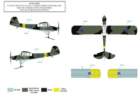 S.B.S model 1/48 Fieseler Fi 156 Storch in Finnish Service siirtokuvat