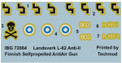 IBG Models 1/72 Landsverk L-62 Anti-II Selfpropelled Finnish Anti Air Gun