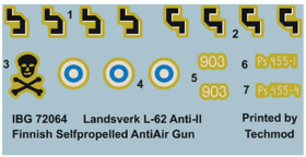 IBG Models 1/72 Landsverk L-62 Anti-II Selfpropelled Finnish Anti Air Gun