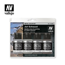 Vallejo Metal Color 77.602 Jet Exhaust Set 4x32ml
