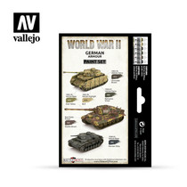 Vallejo Model Color 70.205 World War II German Armour maalisetti 6x17ml