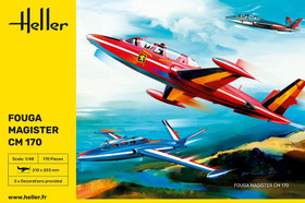 Heller 1/48 Fouga Magister CM 170