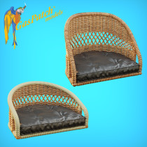 GasPatch Models 1/72 British Wicker Seat Perforated Back – Short and Tall No leather pad 